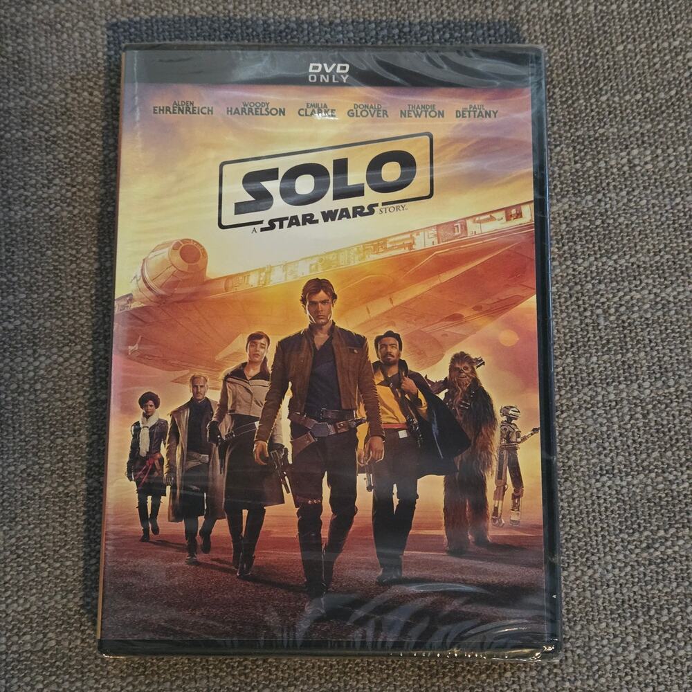 Brand New & Sealed: Solo: A Star Wars Story DVD!